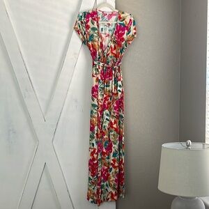 Wrap floral dress, Small